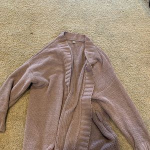 Worn once, cozy aerie cardigan